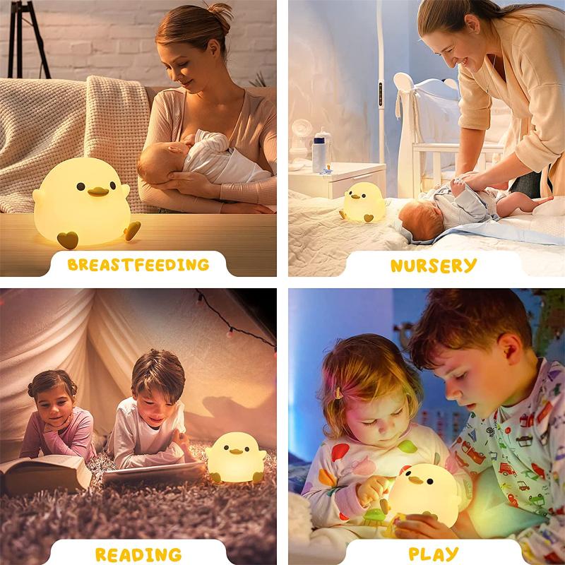 Ducky Buddy Lamp - Soothing Night Light For A Better Sleep Of Your Child
