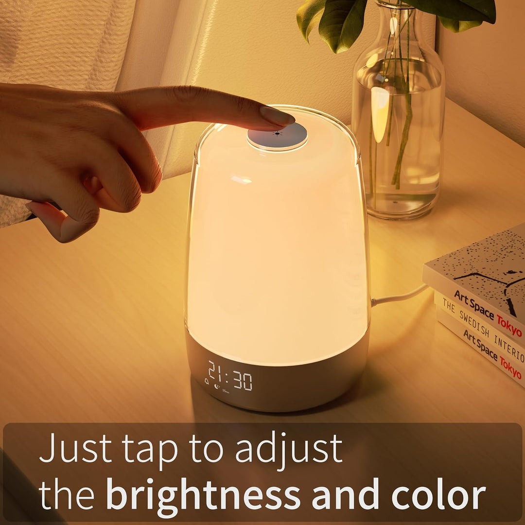 LightStart Wake-Up Lamp – Sunrise Simulation and Dimmable Night Light |