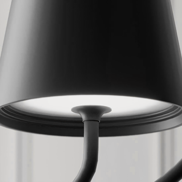 | Elegant Scandi-LED-Pendant Lamp with Flexibility