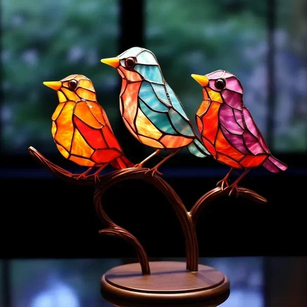 VitraGlow Handcrafted colored Table Decor | Artistic Luxury Ornament