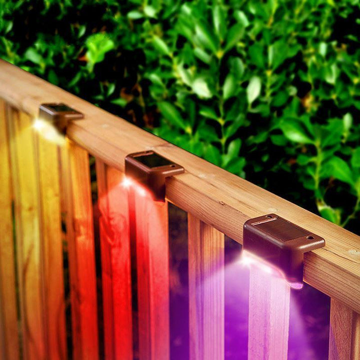 Waterproof Stair Solar Lights for Outdoors (4 pieces)