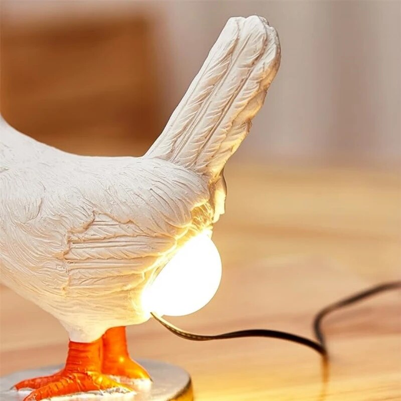 Chicken Lamp - funny table lamp in the shape of a chicken