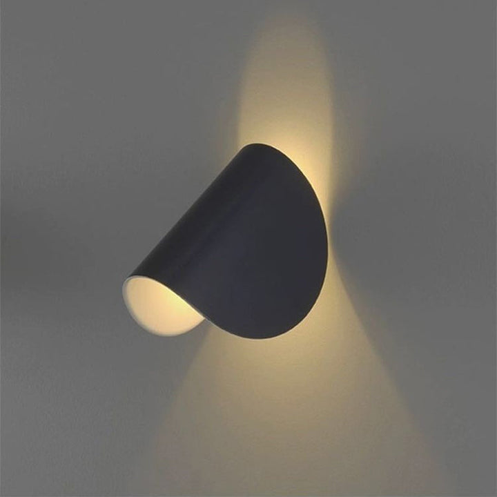 Eveline Modern Geometric LED 4 color Wall Light Indoor/Outdoor Metal