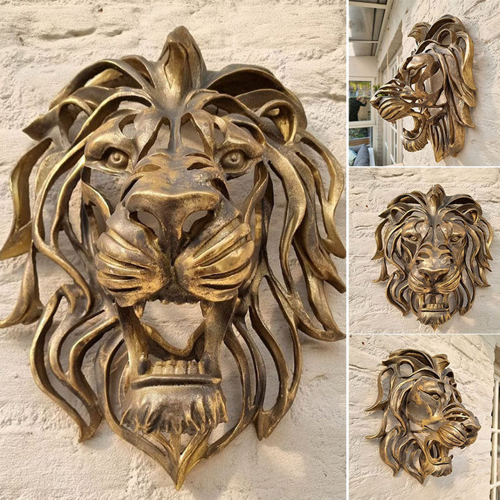 Lion Head Wall Art