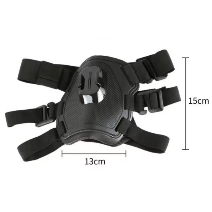 Action-Cam Dog Harness with 360° Perspective