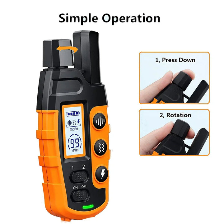 Professional 1000 m Remote Training Collar for Dogs