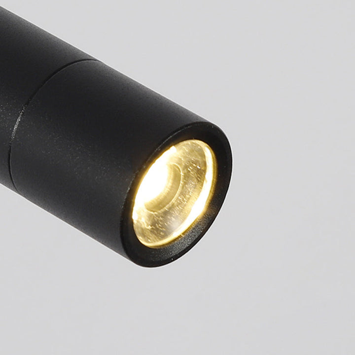 Modern Minimalist Iron Round Flexible Bend Tube LED Reading Lamp Wall Sconce Lamp for Bedroom