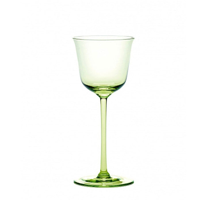 Bareqeth Green Wine Glass