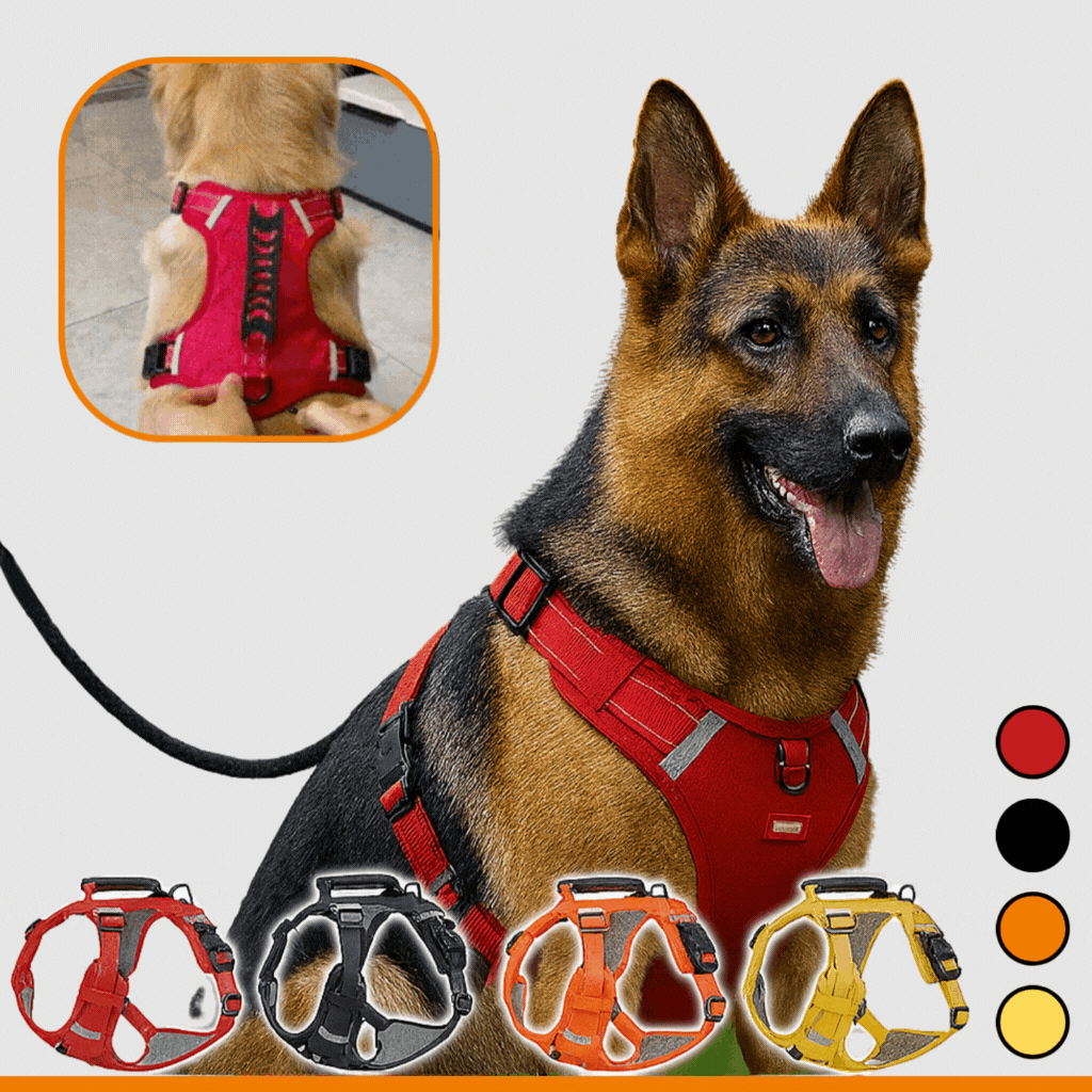HappyHund Safety Harness Reflective |