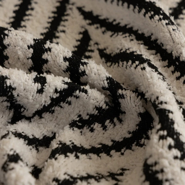 Chevron Herringbone Tassel Sofa Cover