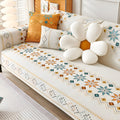 Boho Style Sofa Cover – Elastic & Usae Year-Round | Protects and Gives a New Look |