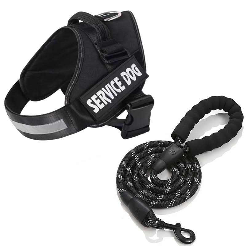 DOGSAFE HARNESS – Safety dog harness with name tag &amp; reflectors