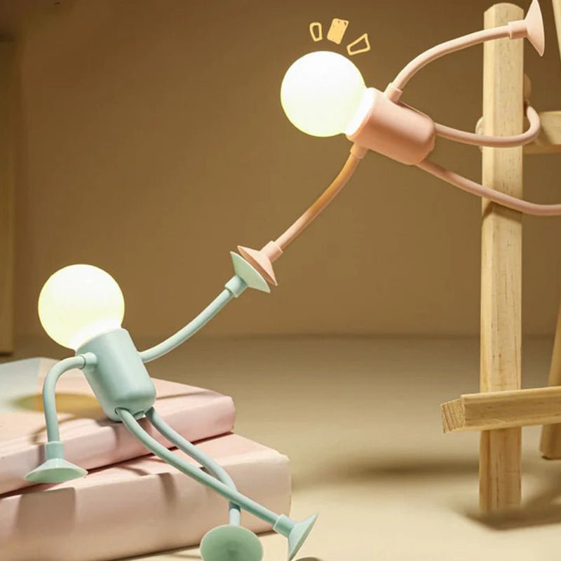 Interactive Shape-Changing Night Light with Soothing LED Glow