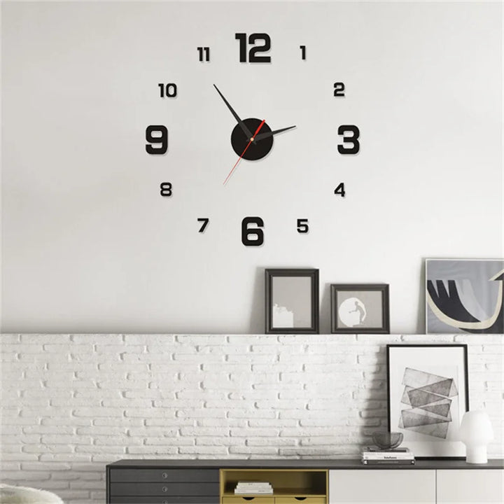 Frameless Wall Clock