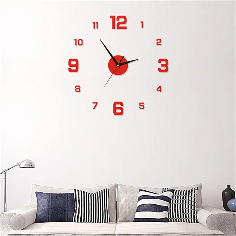 Frameless Wall Clock