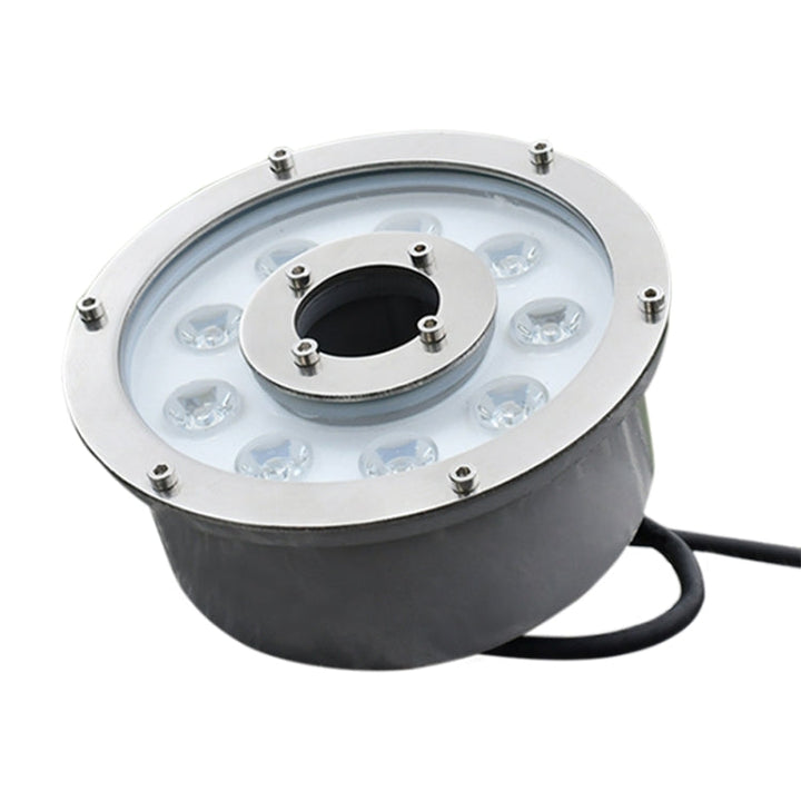 6W Landscape color Changing Ring LED Aluminum Alloy Underwater Fountain Light (color Changing)