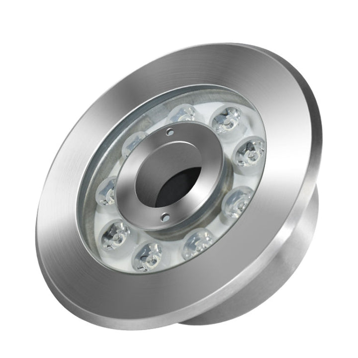 12W Landscape color Changing Ring LED Stainless Steel Underwater Spotlight (colorful)