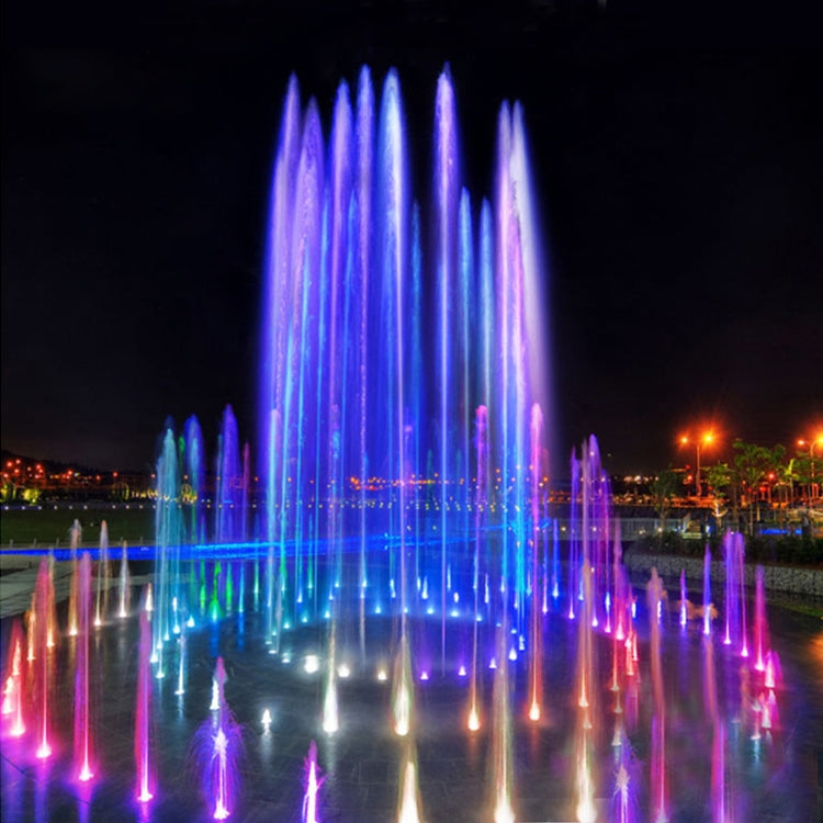 12W Landscape color Changing Ring LED Stainless Steel Underwater Spotlight (colorful)