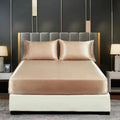Ice Silk Bed Sheet – Cool & breathable bedding set