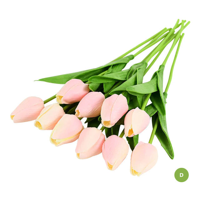 Fashion Tulip Artificial Flowers For maintenance-free creative home decor Floral Displays For living room dining room Nordic Home Decoration