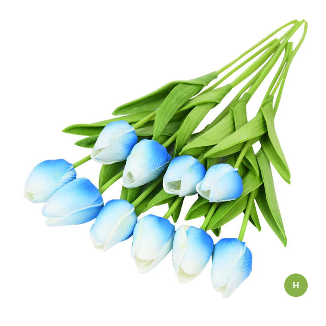 Fashion Tulip Artificial Flowers For maintenance-free creative home decor Floral Displays For living room dining room Nordic Home Decoration