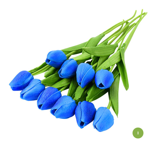 Fashion Tulip Artificial Flowers For maintenance-free creative home decor Floral Displays For living room dining room Nordic Home Decoration
