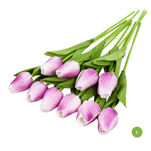 Fashion Tulip Artificial Flowers For maintenance-free creative home decor Floral Displays For living room dining room Nordic Home Decoration