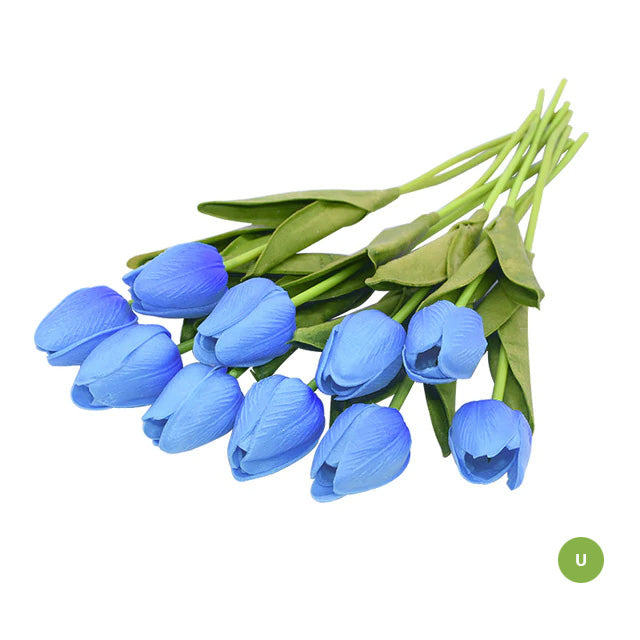 Fashion Tulip Artificial Flowers For maintenance-free creative home decor Floral Displays For living room dining room Nordic Home Decoration