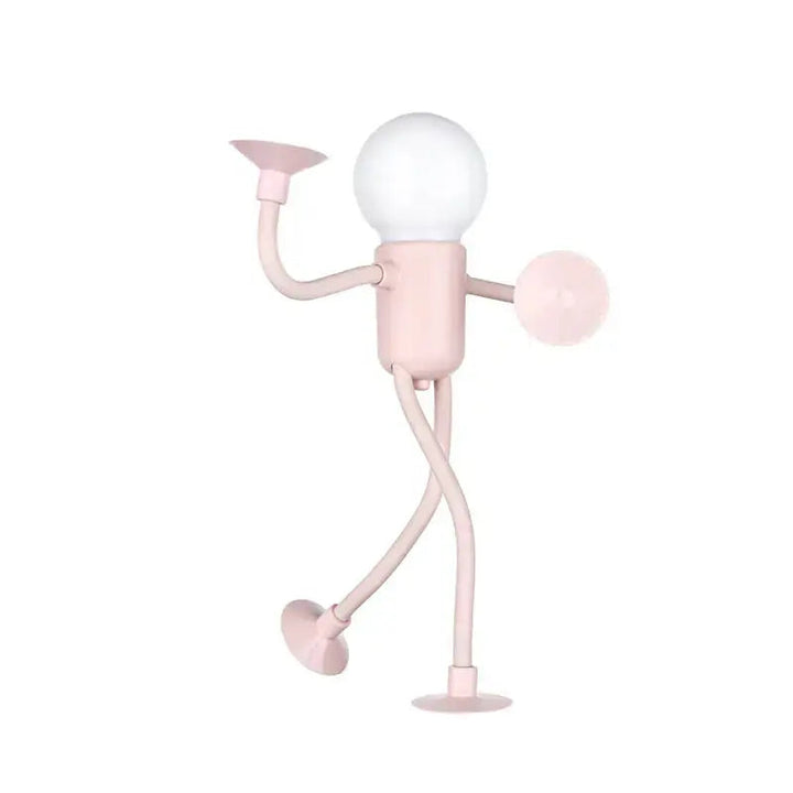 LED Night Light with Suction Feet – Flexible &amp; Playful for Bedroom or Living Room