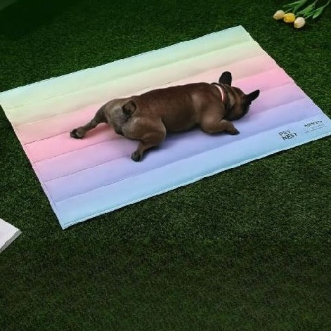 IcePup Frenchie Summer Cooling Mat with Advanced Ice Tech |