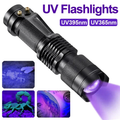 LED UV Flashlight - Ultraviolet Inspection Lamp for Pet Urine and Stain Detection