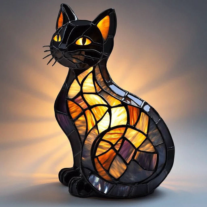 Playful LED Cat Night Light with Soft Ambient Glow
