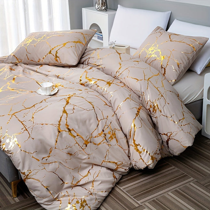 Luxury Comfortable Marble Duvet Cover