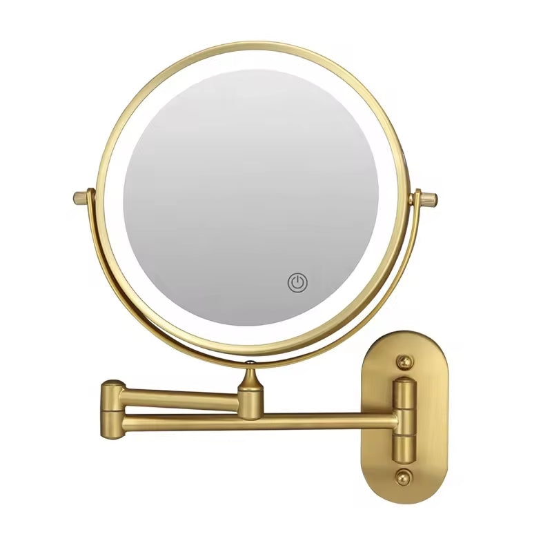 Cosmetic Mirror VisoGlow | 3 Light colors | 3x Magnification | Wireless &amp; Rechargeable