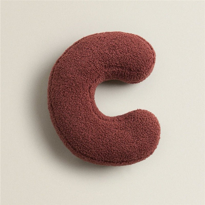 PlushLetter Pillow - Soft Letter Pillow for Bedroom and Children&