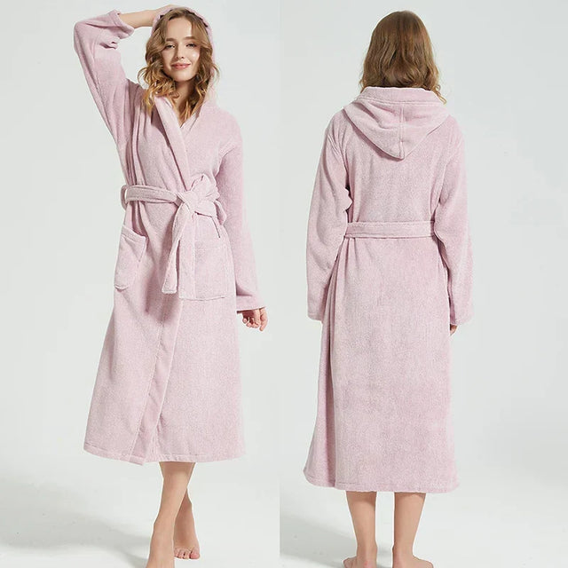 SpaLux – bathrobe with hood
