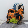 Vintage Pumpkin Sofa Cover anket |
