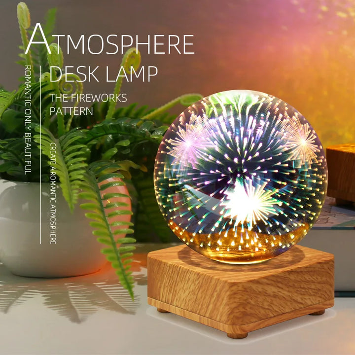 LumiNova 3D Night Light | color Changing Starry Sky Lamp | USB LED Decorative Light | For Bedrooms &amp; Gift Ideas