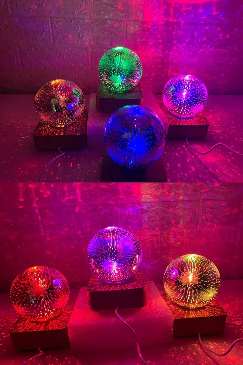 LumiNova 3D Night Light | color Changing Starry Sky Lamp | USB LED Decorative Light | For Bedrooms &amp; Gift Ideas
