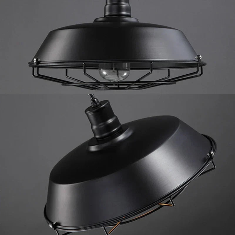 Vintage Loft Pendant Light: Industrial Retro Iron Ceiling Light Chandelier for Living Room, Restaurant, Bar, Kitchen
