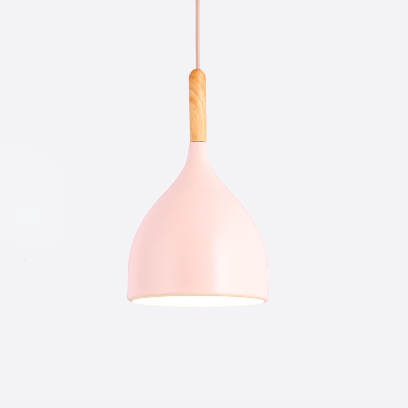 Talon - Modern Drop-Shaped Wooden Pendant Light Scandinavian Ceiling Light