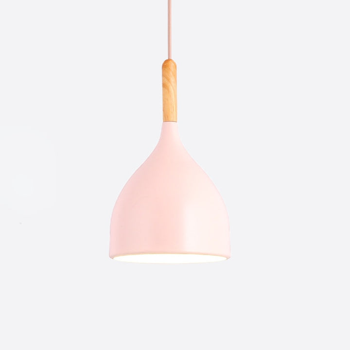 Talon - Modern Drop-Shaped Wooden Pendant Light Scandinavian Ceiling Light