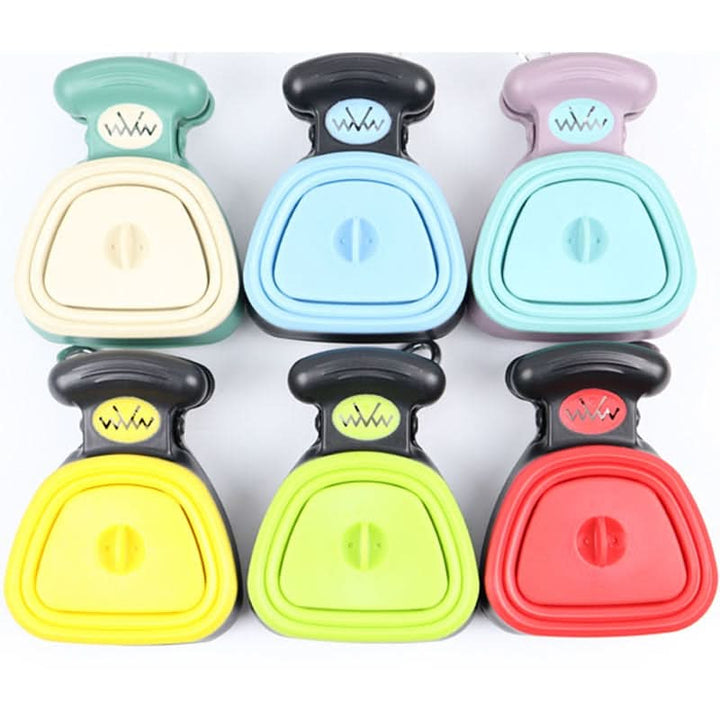 Portable Dog Poop Scooper with Clip &amp; Adjustable Grabber