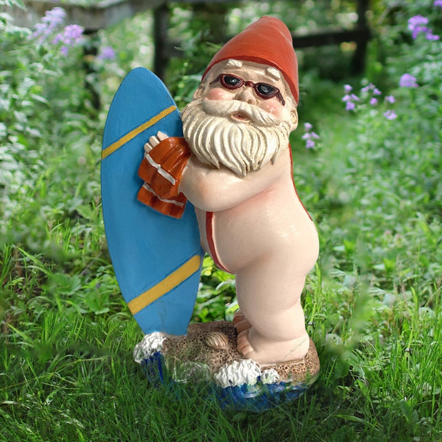Playful Garden Gnome: Garden Decoration