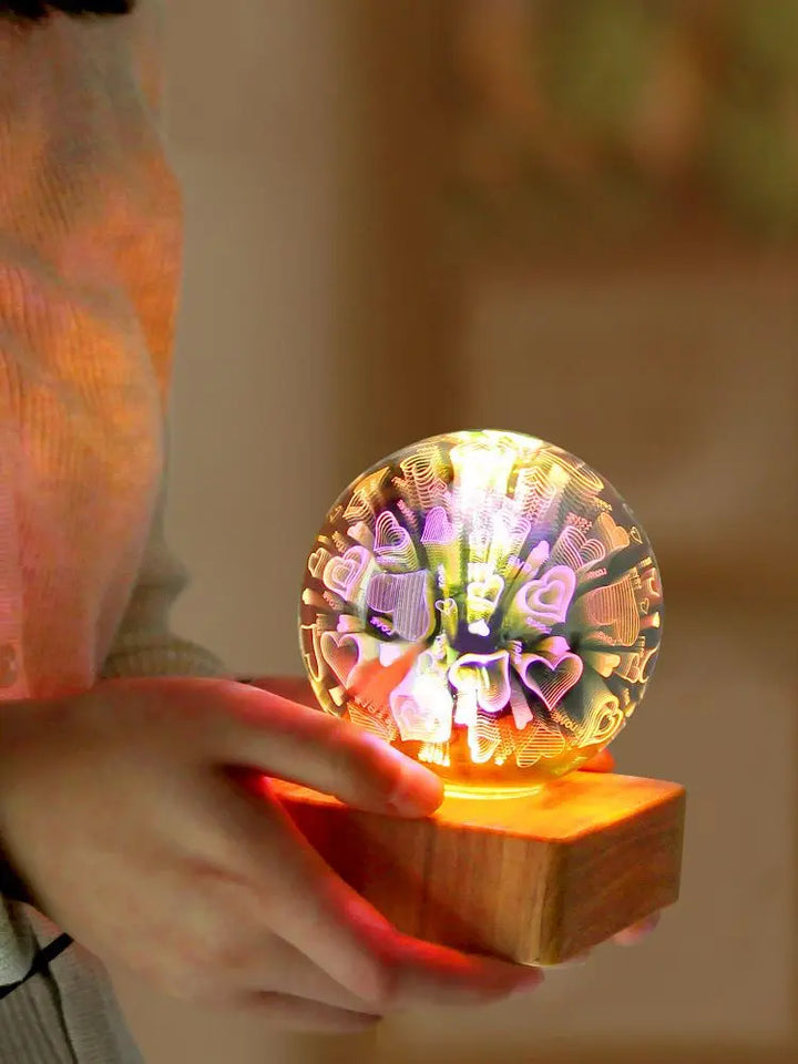 LumiNova 3D Night Light | color Changing Starry Sky Lamp | USB LED Decorative Light | For Bedrooms &amp; Gift Ideas