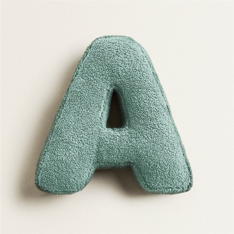 PlushLetter Pillow - Soft Letter Pillow for Bedroom and Children&