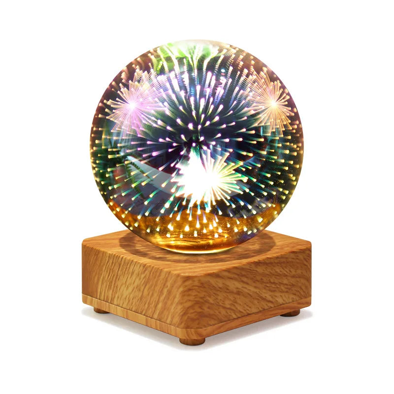 LumiNova 3D Night Light | color Changing Starry Sky Lamp | USB LED Decorative Light | For Bedrooms &amp; Gift Ideas
