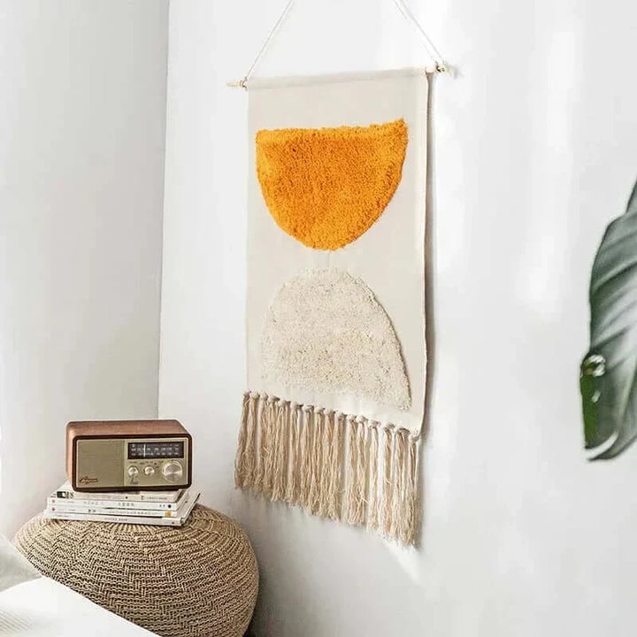 Macrame Hanging Cotton Rug