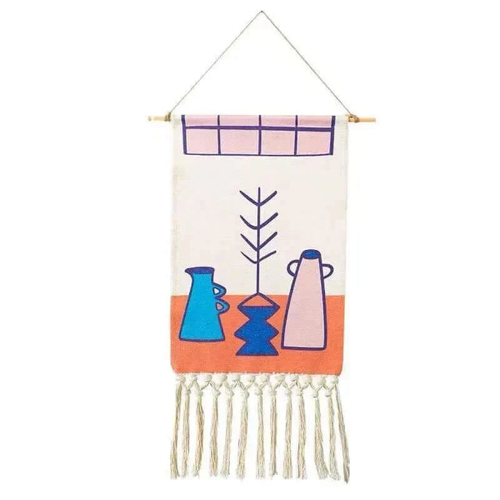 Macrame Hanging Cotton Rug