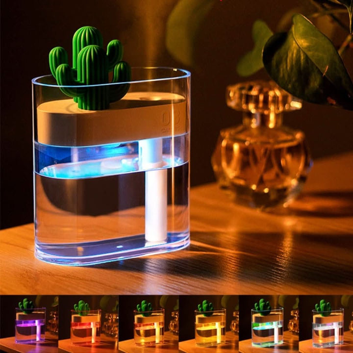 Ultrasound quiet air humidifier Cactus